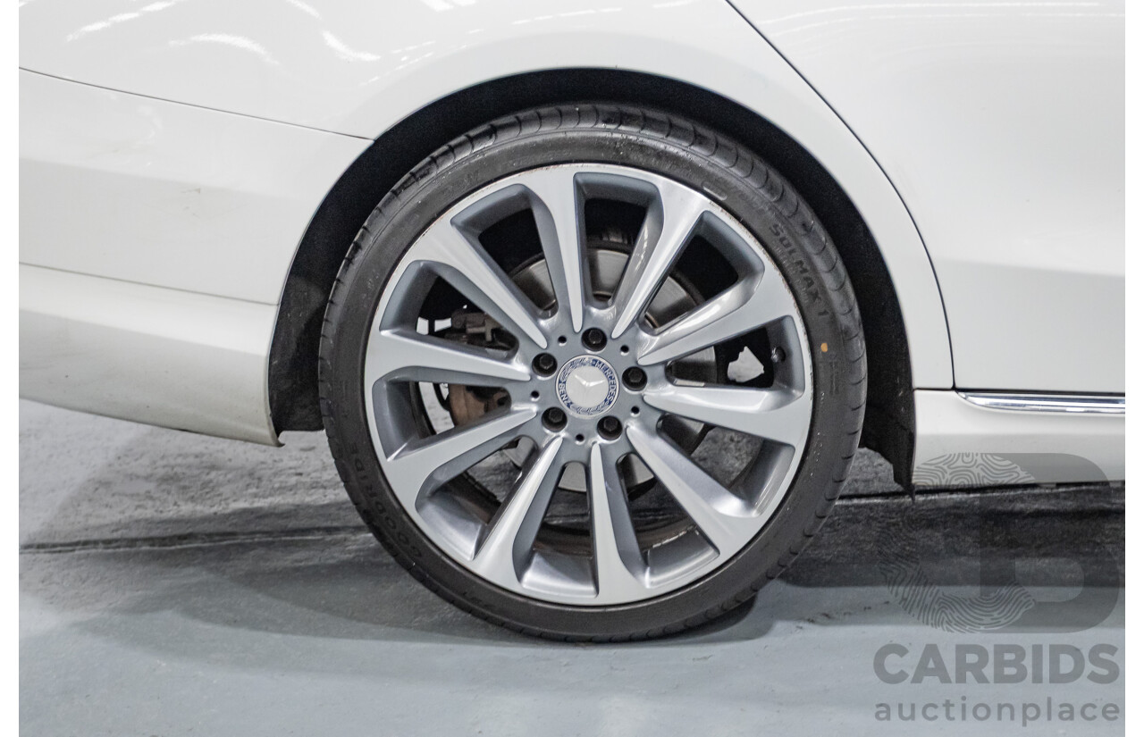 4/2016 Mercedes-Benz C250 205 MY16 4D Polar White Turbo 2.0L