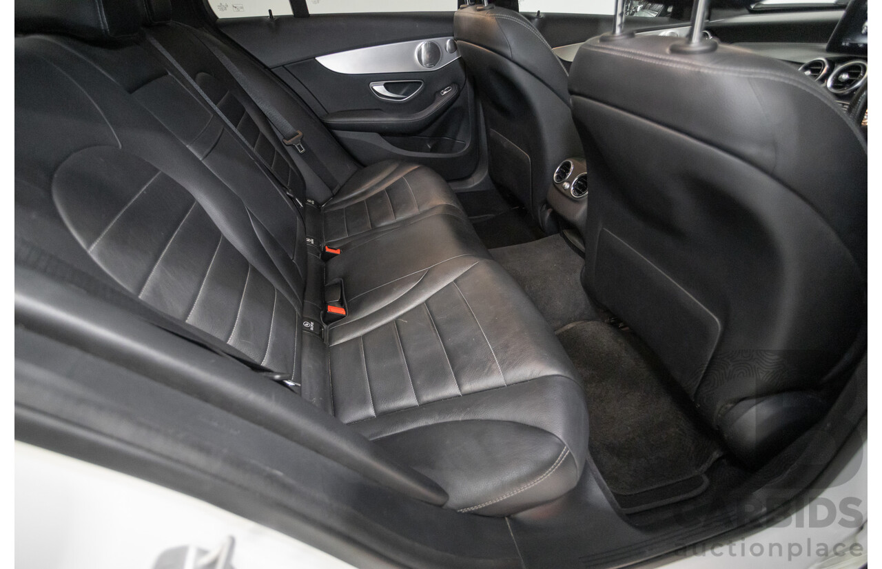 4/2016 Mercedes-Benz C250 205 MY16 4D Polar White Turbo 2.0L