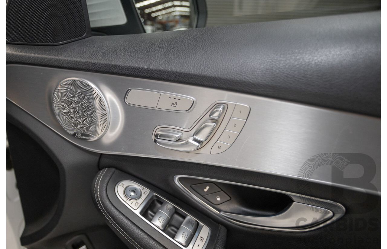 4/2016 Mercedes-Benz C250 205 MY16 4D Polar White Turbo 2.0L