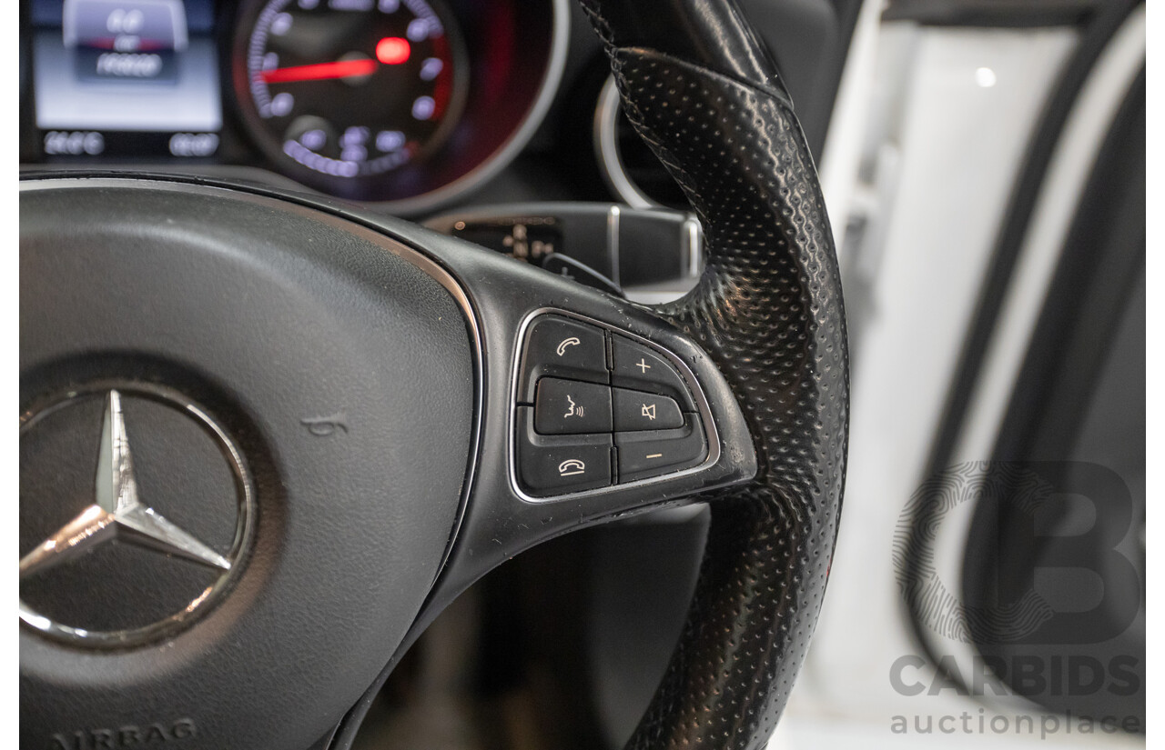 4/2016 Mercedes-Benz C250 205 MY16 4D Polar White Turbo 2.0L