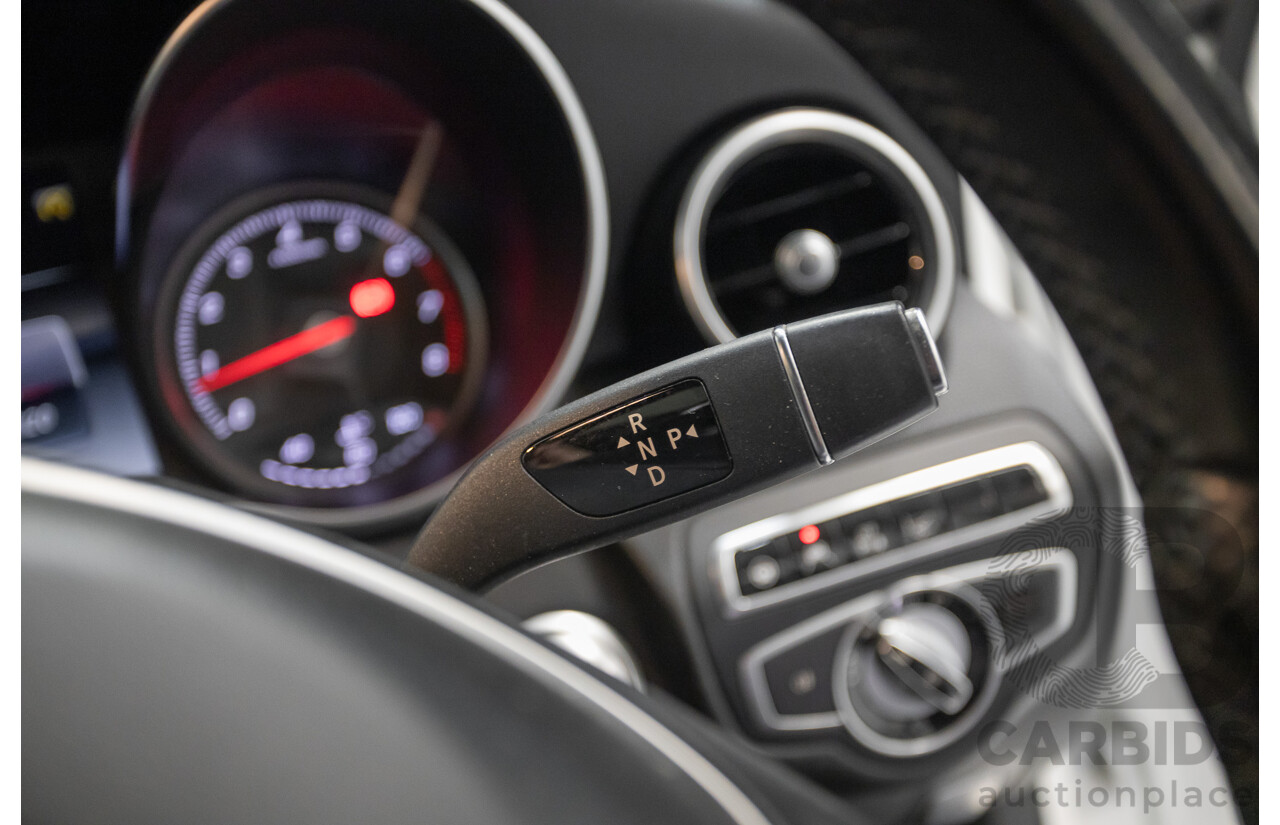 4/2016 Mercedes-Benz C250 205 MY16 4D Polar White Turbo 2.0L