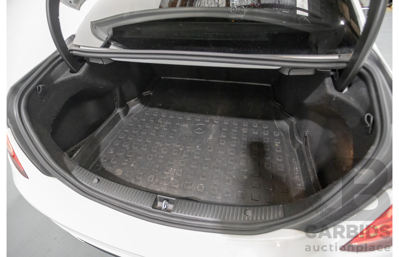 4/2016 Mercedes-Benz C250 205 MY16 4D Polar White Turbo 2.0L