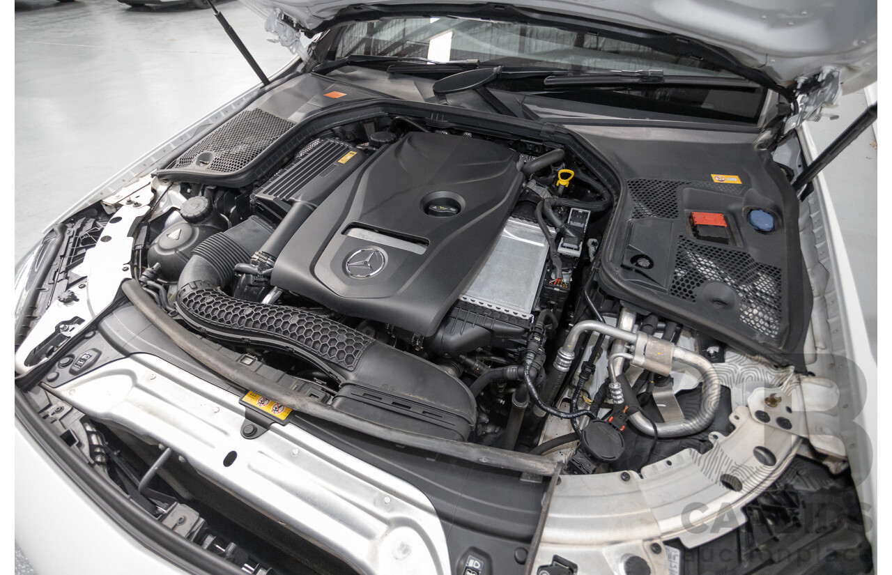 4/2016 Mercedes-Benz C250 205 MY16 4D Polar White Turbo 2.0L