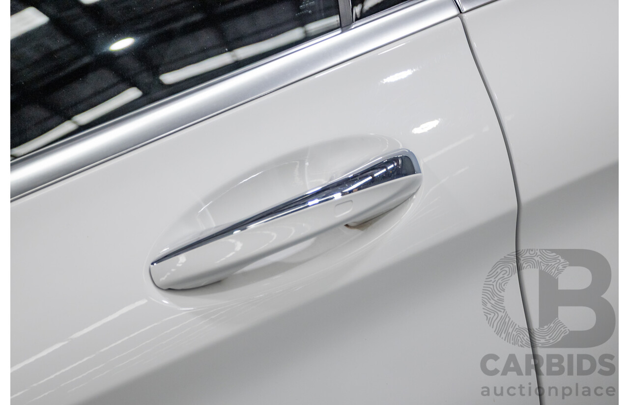 4/2016 Mercedes-Benz C250 205 MY16 4D Polar White Turbo 2.0L