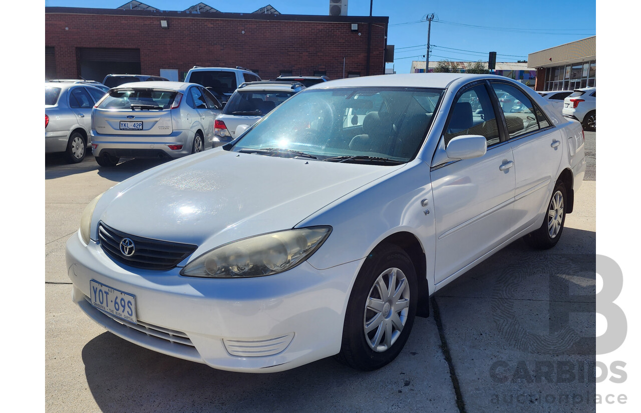 8/2005 Toyota Camry Altise MCV36R UPGRADE 4d Sedan White 3.0L