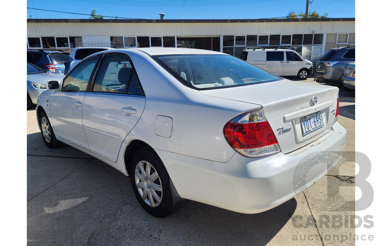 8/2005 Toyota Camry Altise MCV36R UPGRADE 4d Sedan White 3.0L