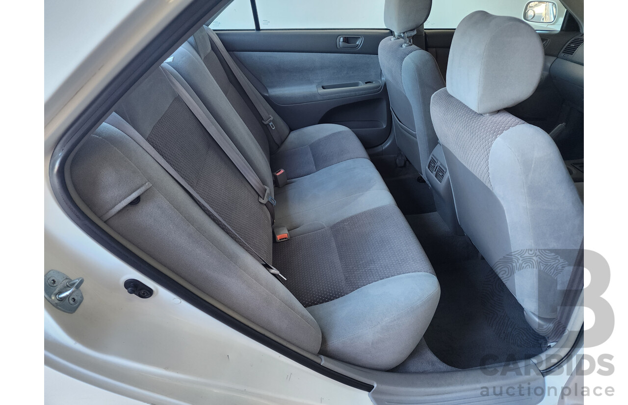 8/2005 Toyota Camry Altise MCV36R UPGRADE 4d Sedan White 3.0L