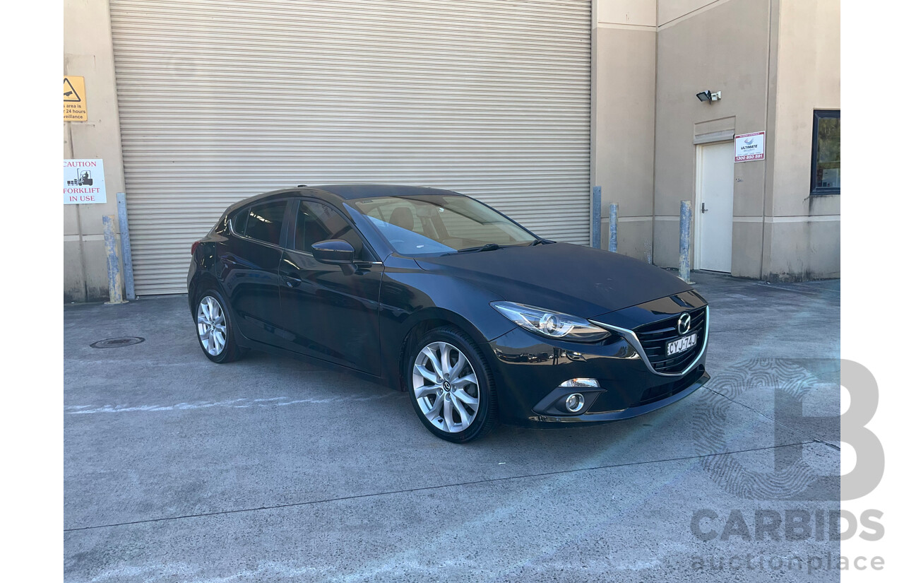 4/2015 Mazda Mazda3 SP25 GT BM 5d Hatchback Black 2.5L