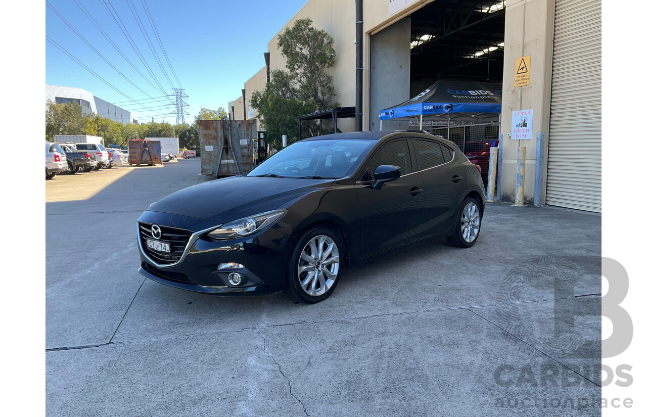 4/2015 Mazda Mazda3 SP25 GT BM 5d Hatchback Black 2.5L