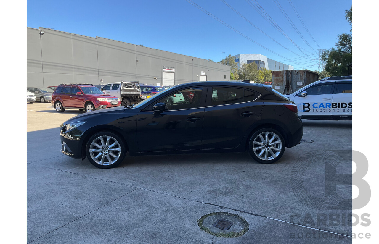 4/2015 Mazda Mazda3 SP25 GT BM 5d Hatchback Black 2.5L