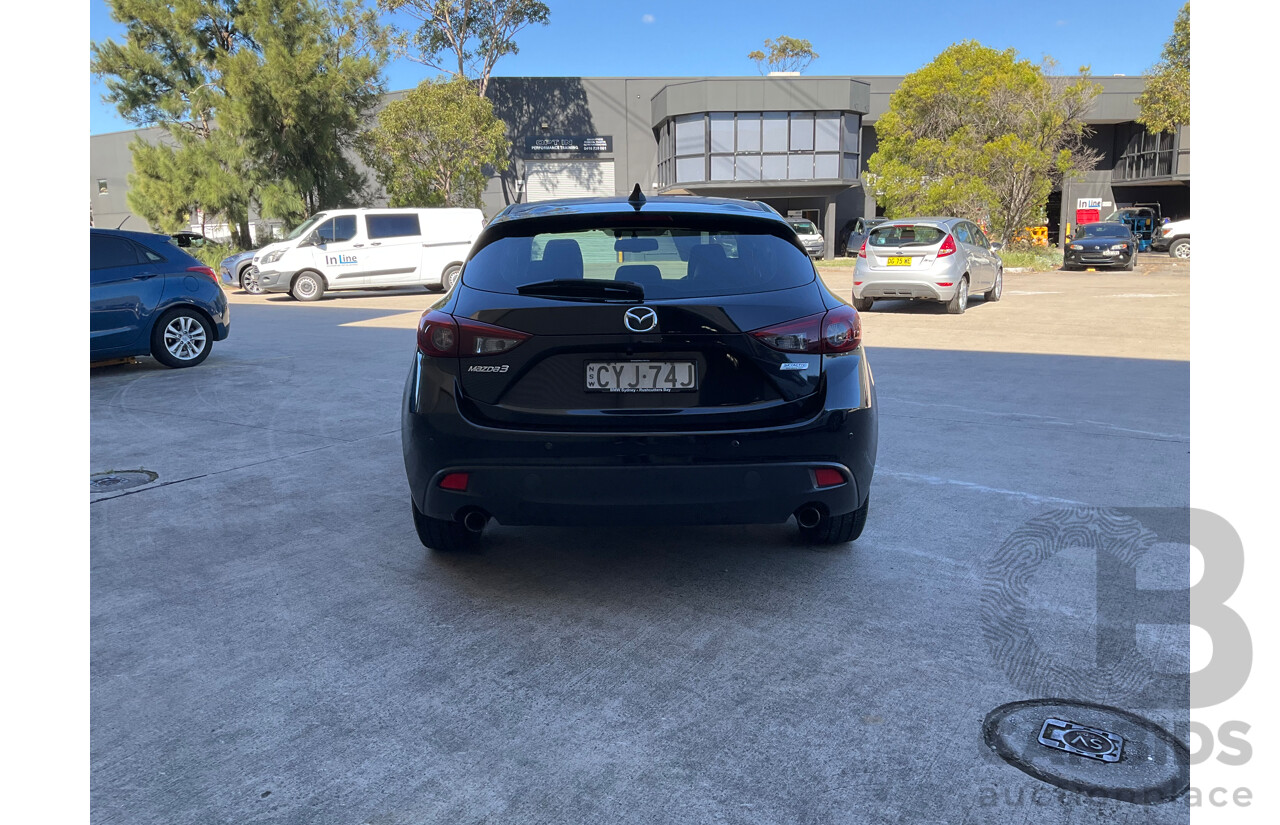 4/2015 Mazda Mazda3 SP25 GT BM 5d Hatchback Black 2.5L