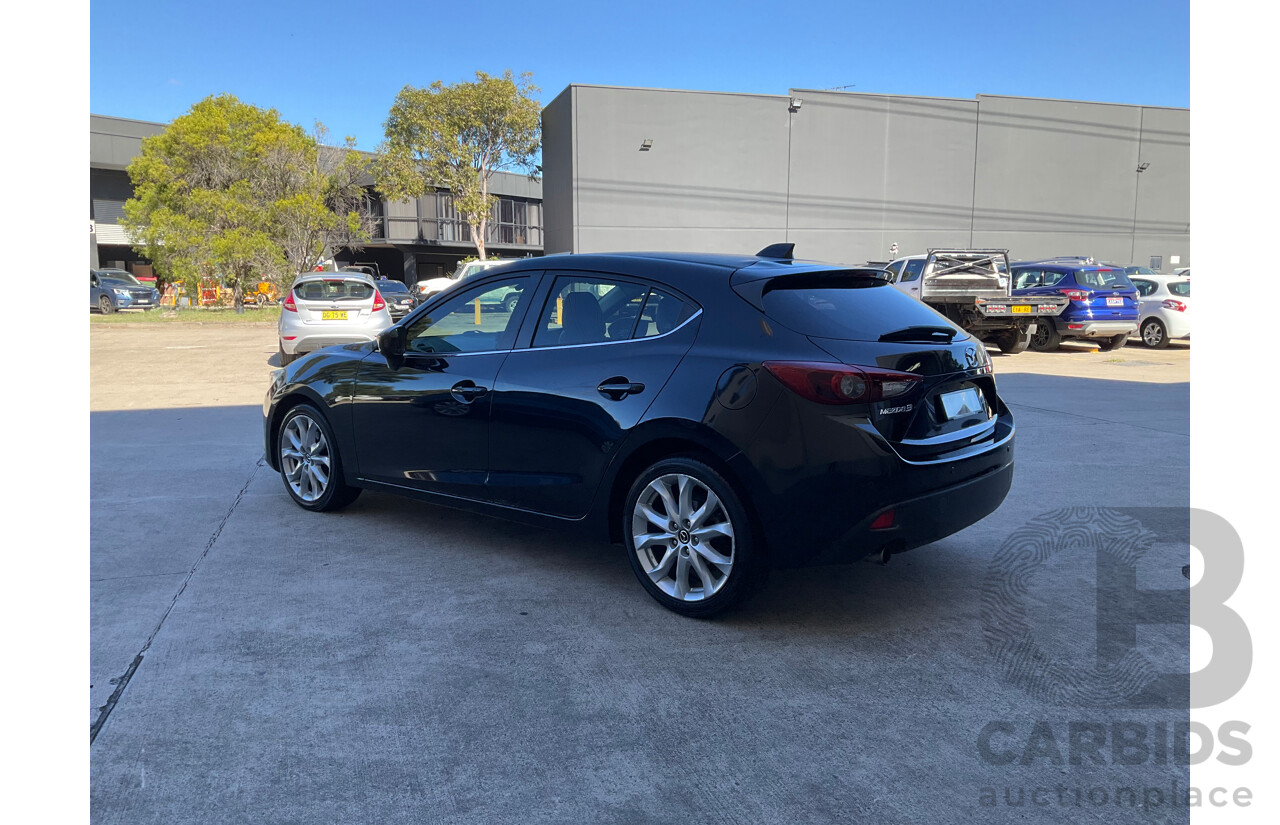 4/2015 Mazda Mazda3 SP25 GT BM 5d Hatchback Black 2.5L