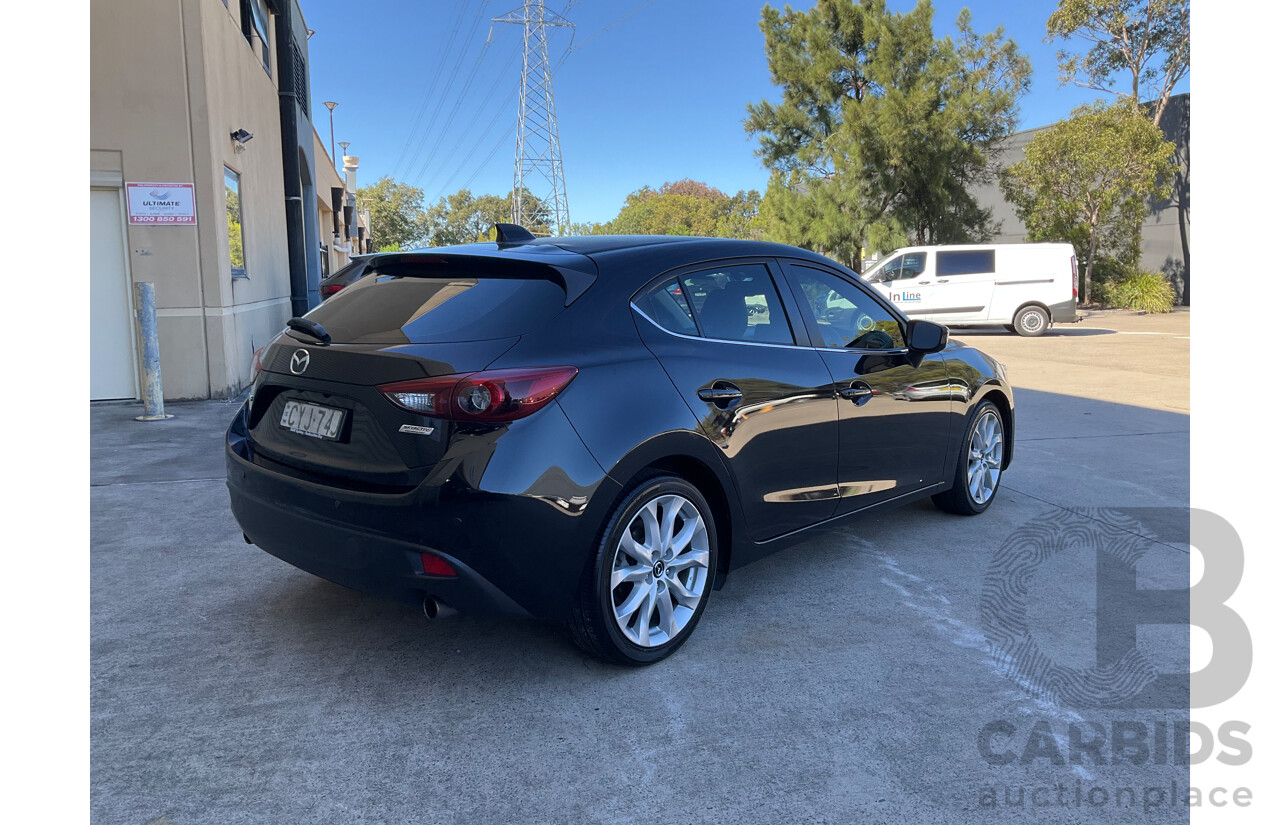 4/2015 Mazda Mazda3 SP25 GT BM 5d Hatchback Black 2.5L