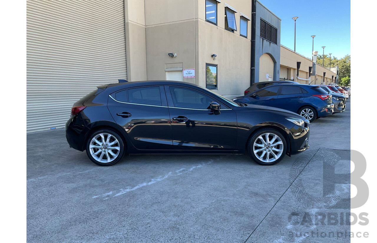 4/2015 Mazda Mazda3 SP25 GT BM 5d Hatchback Black 2.5L