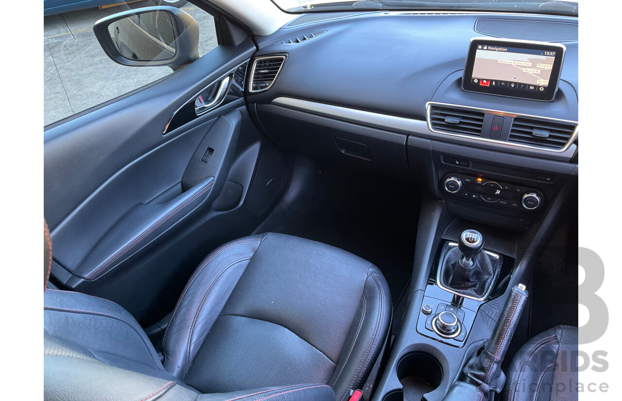 4/2015 Mazda Mazda3 SP25 GT BM 5d Hatchback Black 2.5L