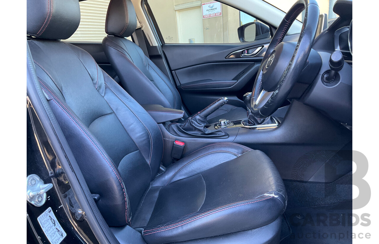 4/2015 Mazda Mazda3 SP25 GT BM 5d Hatchback Black 2.5L