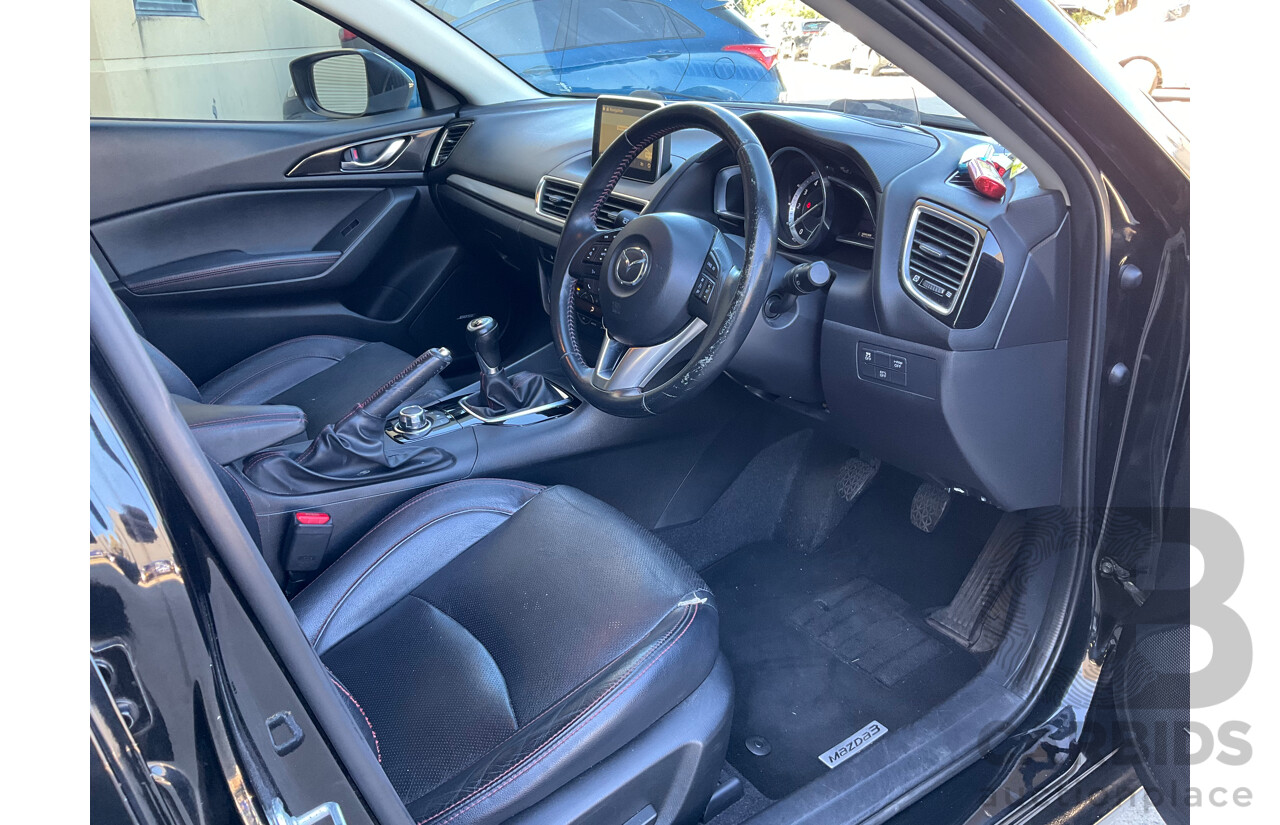 4/2015 Mazda Mazda3 SP25 GT BM 5d Hatchback Black 2.5L