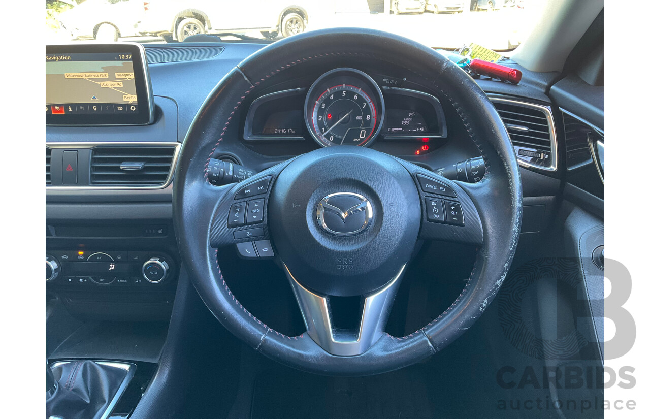 4/2015 Mazda Mazda3 SP25 GT BM 5d Hatchback Black 2.5L