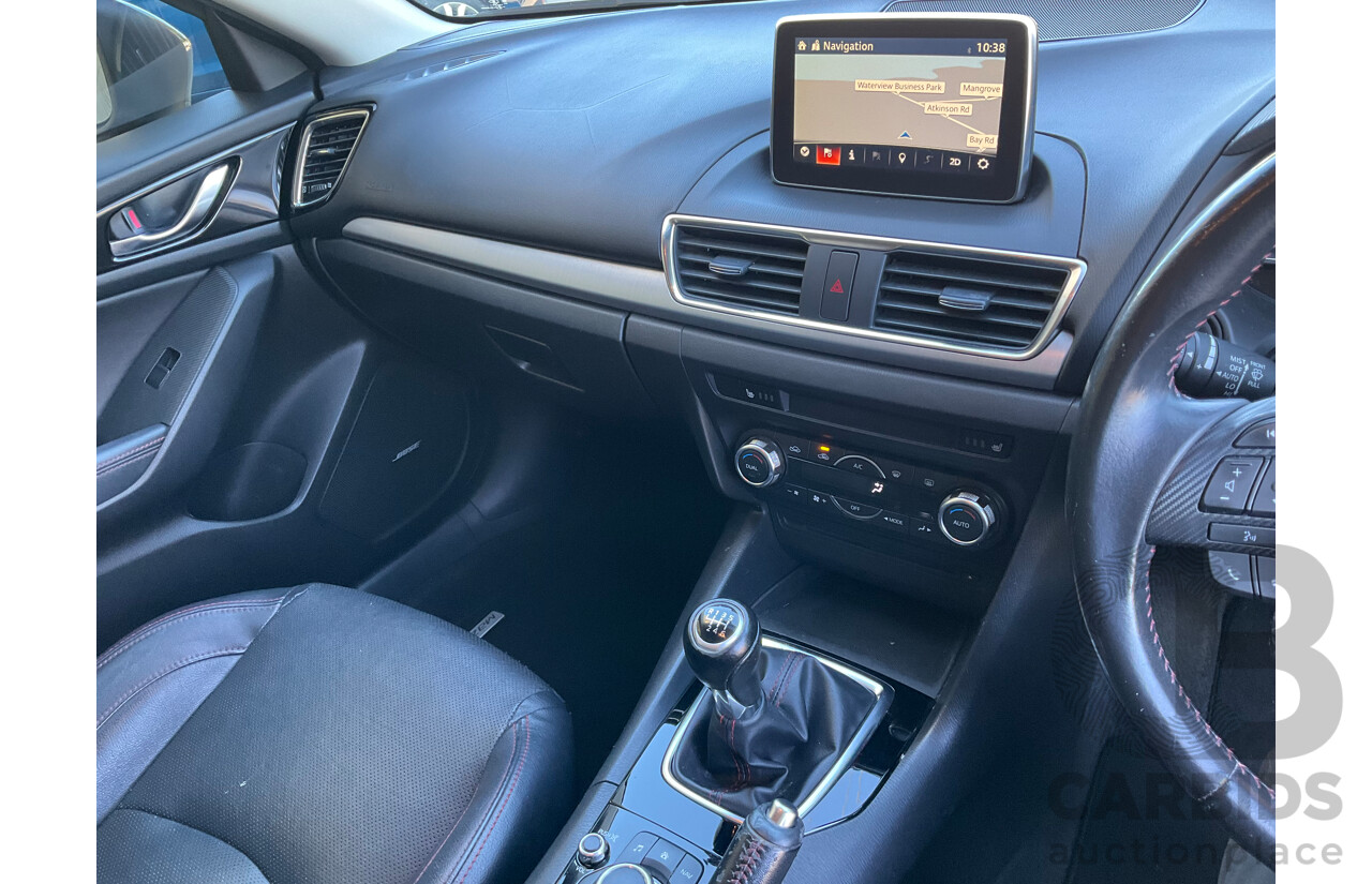 4/2015 Mazda Mazda3 SP25 GT BM 5d Hatchback Black 2.5L