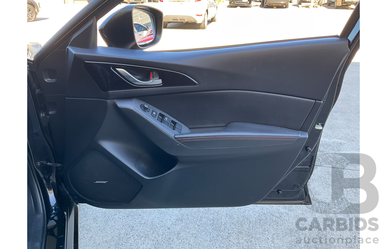 4/2015 Mazda Mazda3 SP25 GT BM 5d Hatchback Black 2.5L