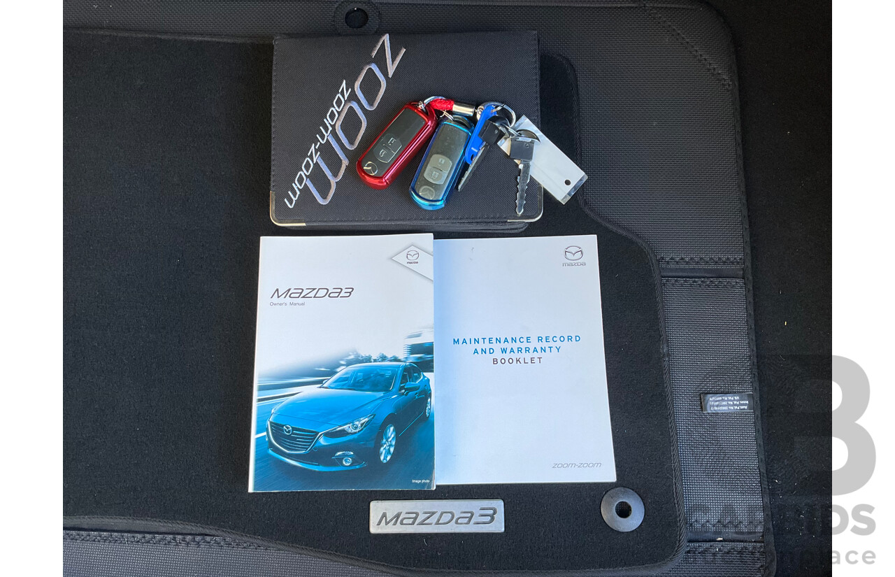 4/2015 Mazda Mazda3 SP25 GT BM 5d Hatchback Black 2.5L