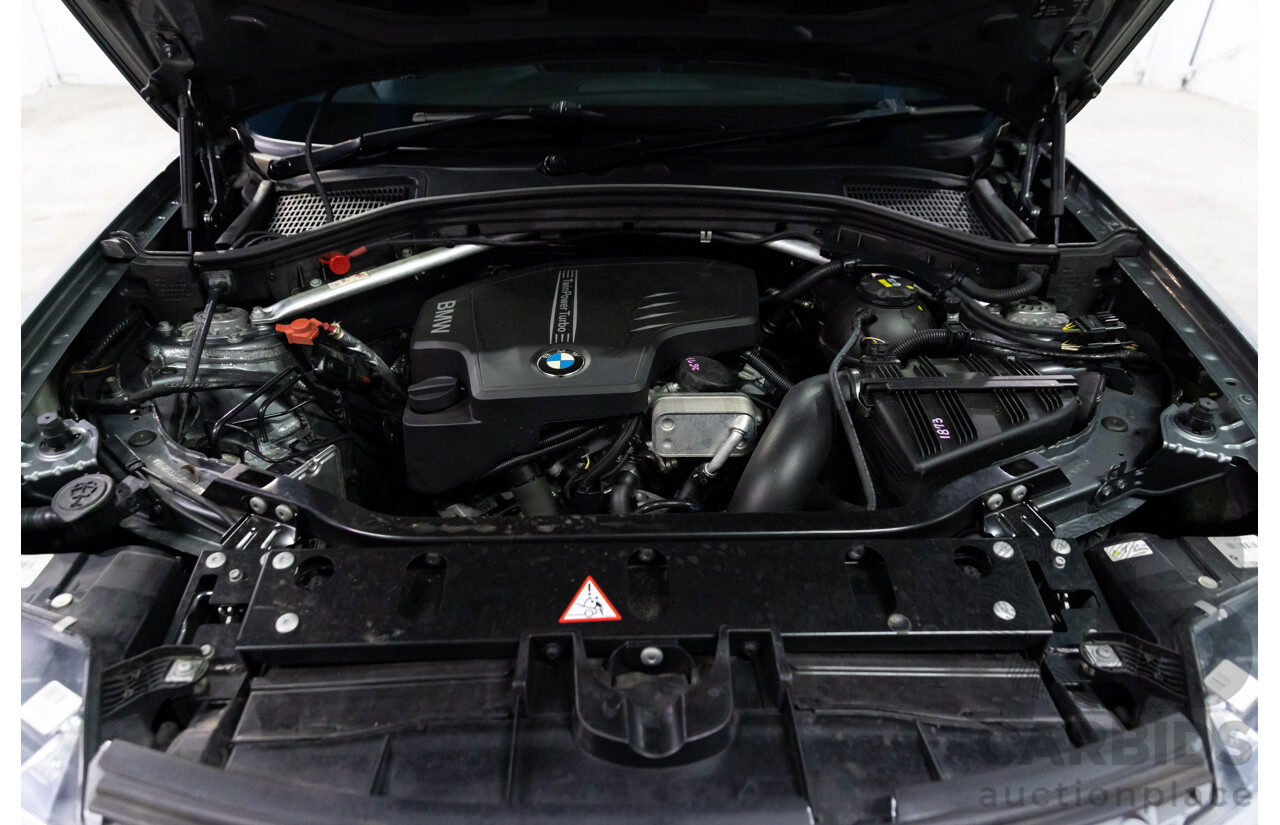 09/2015 BMW X3 xDrive20i M Sport (AWD) F25 MY15 4d Wagon Space Grey Metallic Turbo 2.0L