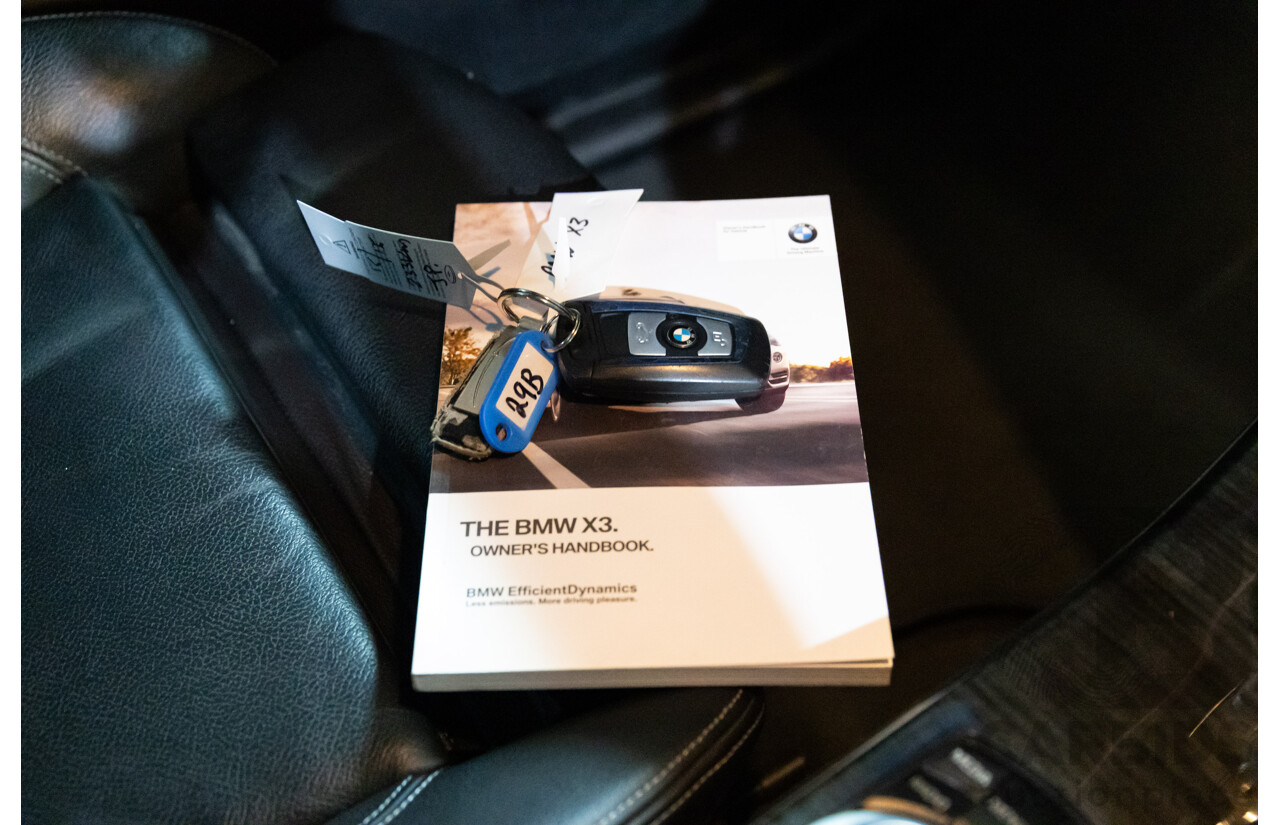 09/2015 BMW X3 xDrive20i M Sport (AWD) F25 MY15 4d Wagon Space Grey Metallic Turbo 2.0L