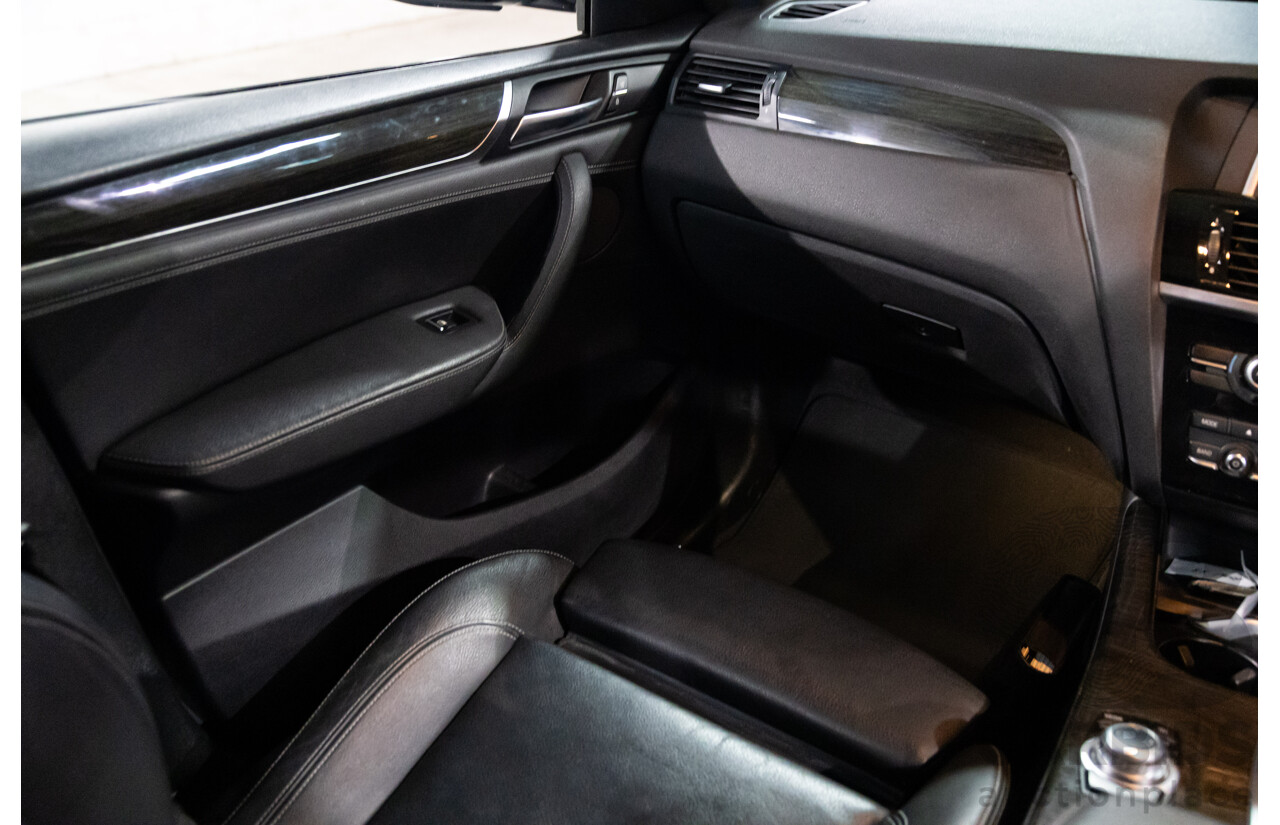 09/2015 BMW X3 xDrive20i M Sport (AWD) F25 MY15 4d Wagon Space Grey Metallic Turbo 2.0L