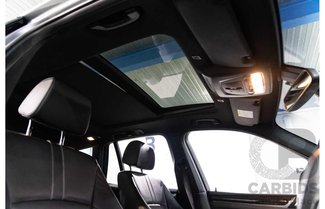 09/2015 BMW X3 xDrive20i M Sport (AWD) F25 MY15 4d Wagon Space Grey Metallic Turbo 2.0L