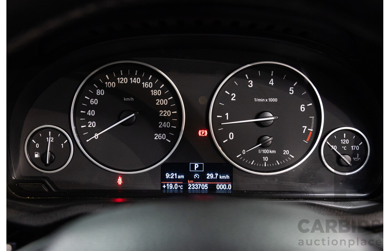 09/2015 BMW X3 xDrive20i M Sport (AWD) F25 MY15 4d Wagon Space Grey Metallic Turbo 2.0L