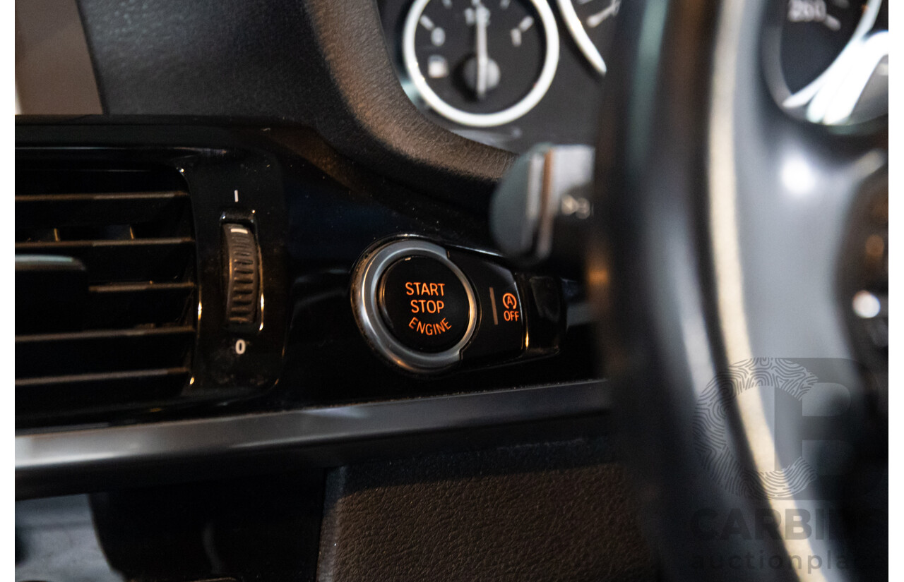 09/2015 BMW X3 xDrive20i M Sport (AWD) F25 MY15 4d Wagon Space Grey Metallic Turbo 2.0L