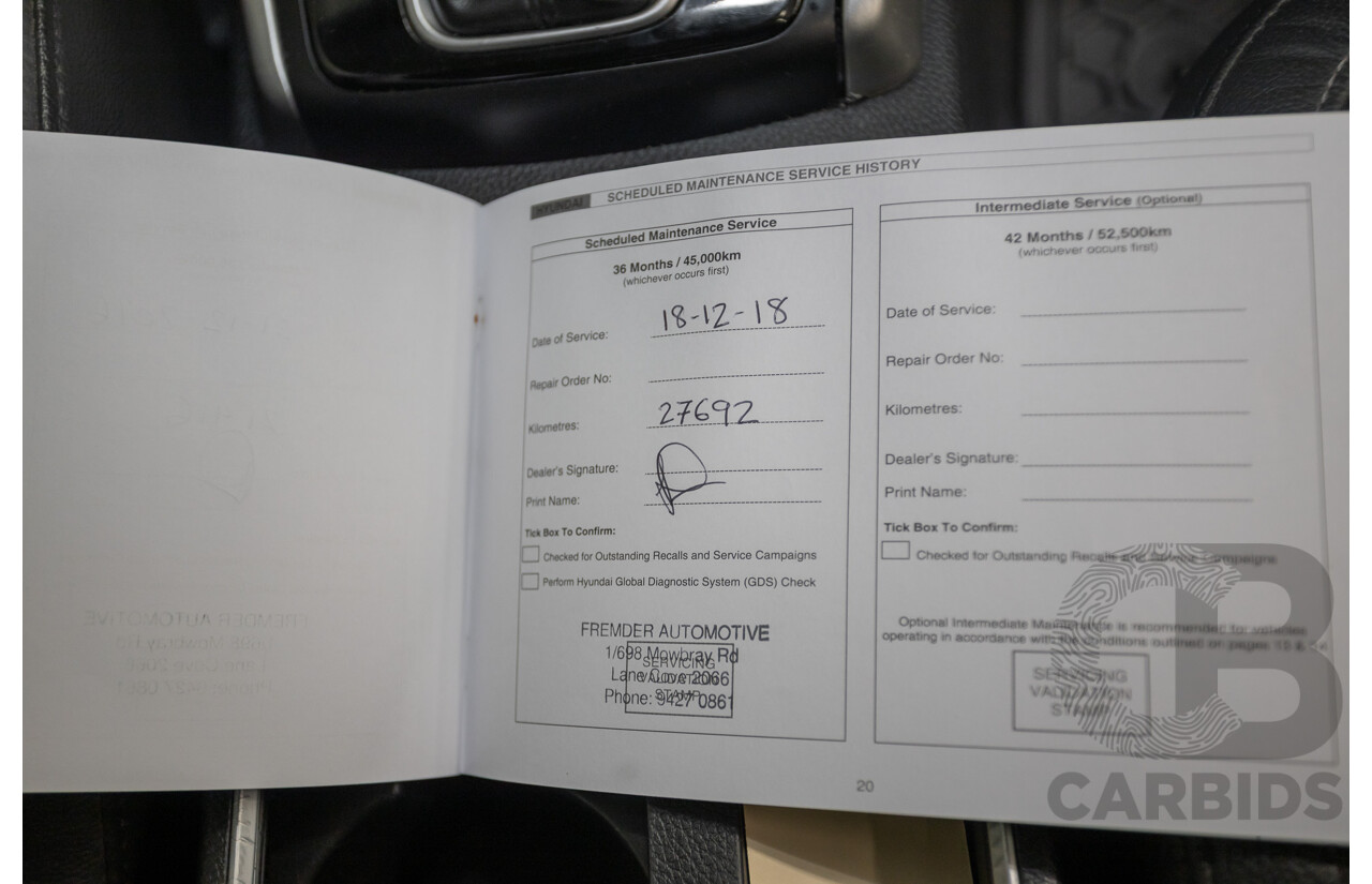 6/2014 Hyundai i30 Premium GD MY14 5D Hatchback Phantom Black Pearl 1.8L