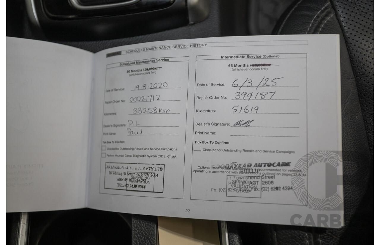 6/2014 Hyundai i30 Premium GD MY14 5D Hatchback Phantom Black Pearl 1.8L