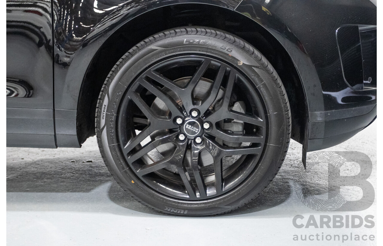 6/2019 Land Rover Range Rover Evoque D180 S (AWD) L551 MY20 4D Wagon Santorini Black Turbo Diesel 2.0L