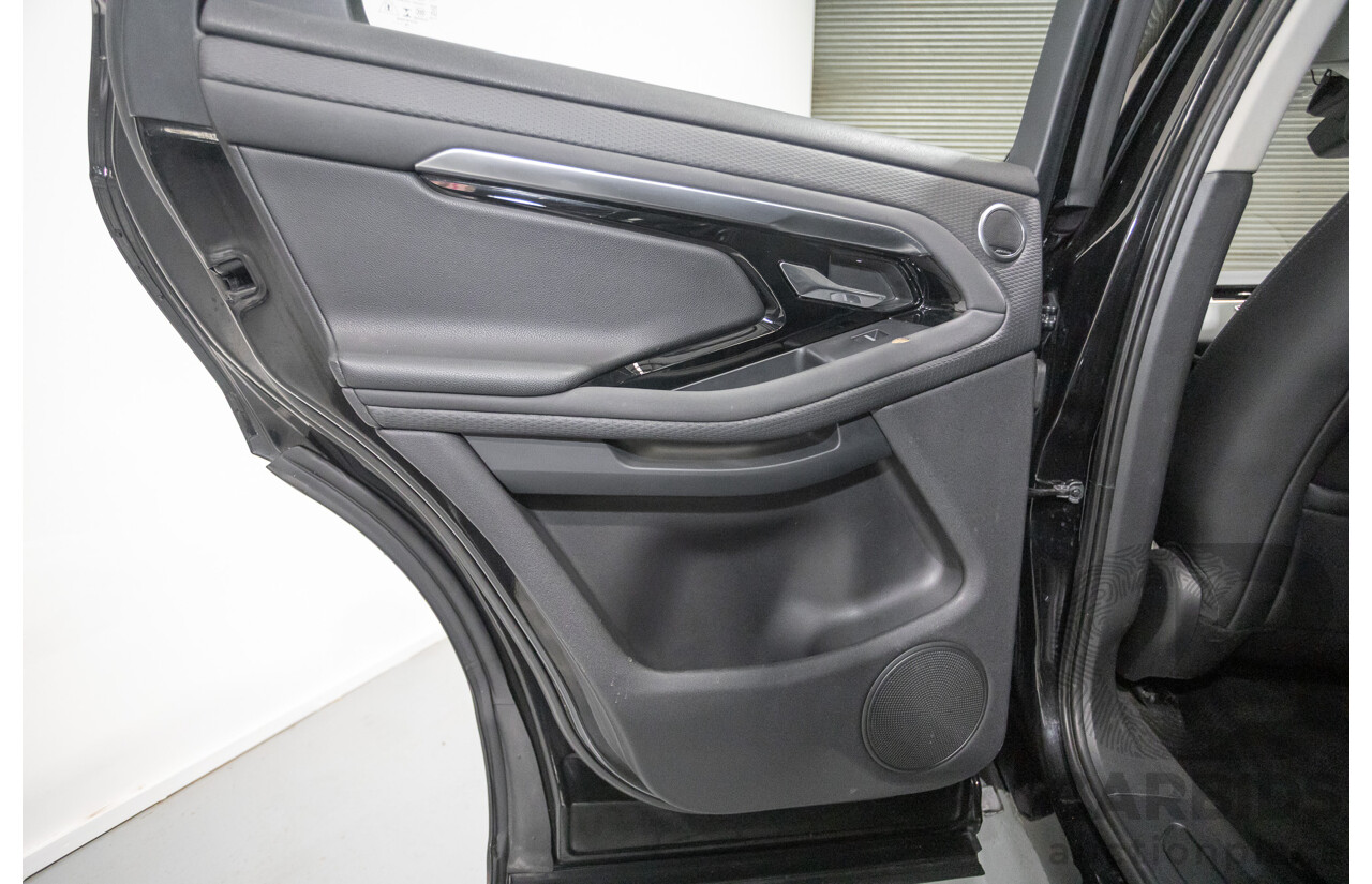 6/2019 Land Rover Range Rover Evoque D180 S (AWD) L551 MY20 4D Wagon Santorini Black Turbo Diesel 2.0L