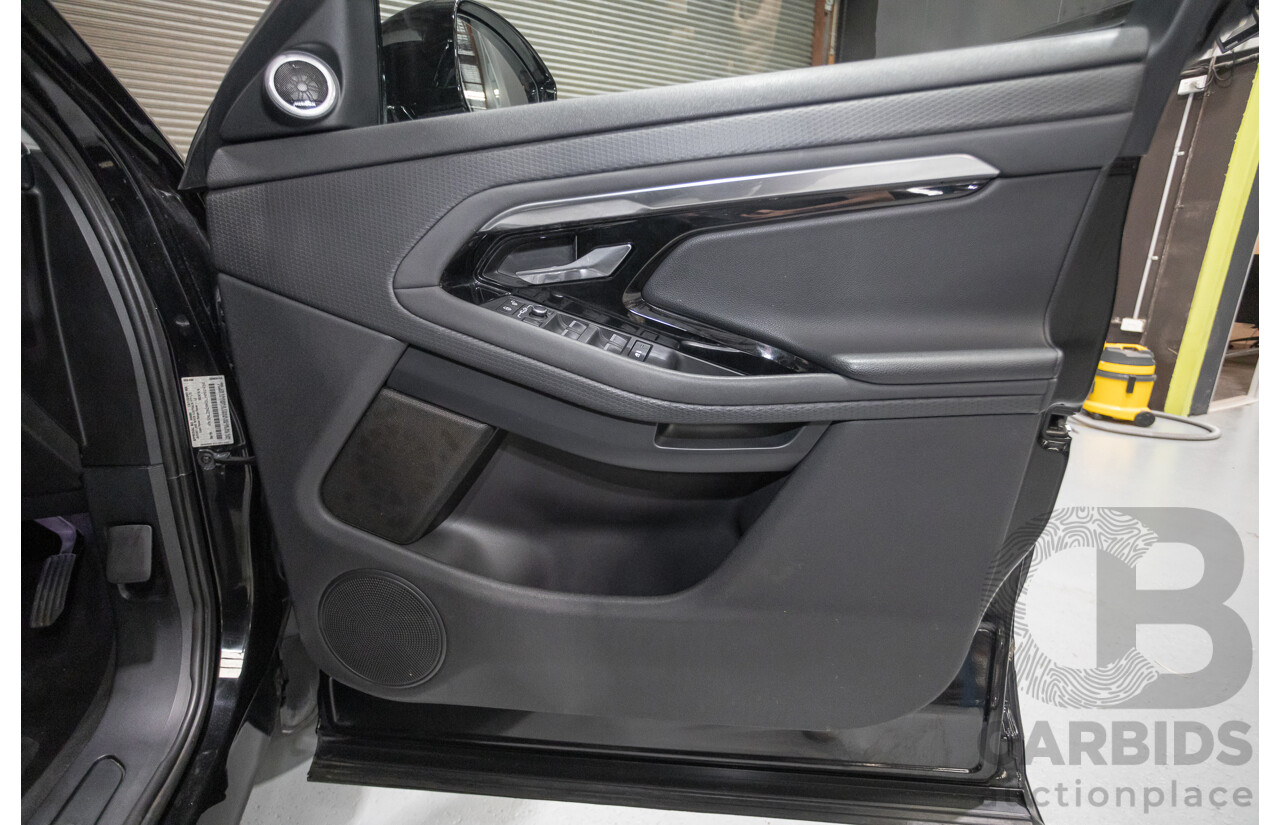 6/2019 Land Rover Range Rover Evoque D180 S (AWD) L551 MY20 4D Wagon Santorini Black Turbo Diesel 2.0L