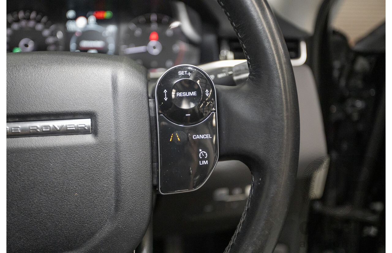 6/2019 Land Rover Range Rover Evoque D180 S (AWD) L551 MY20 4D Wagon Santorini Black Turbo Diesel 2.0L