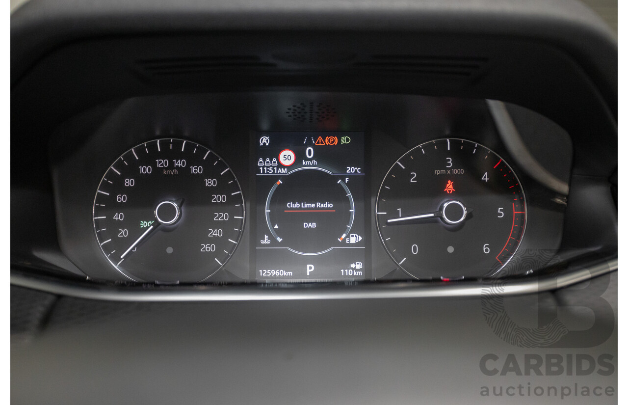 6/2019 Land Rover Range Rover Evoque D180 S (AWD) L551 MY20 4D Wagon Santorini Black Turbo Diesel 2.0L