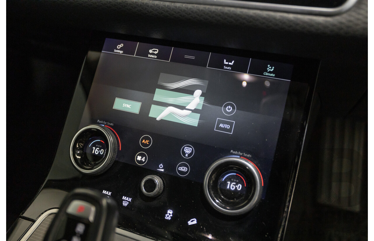 6/2019 Land Rover Range Rover Evoque D180 S (AWD) L551 MY20 4D Wagon Santorini Black Turbo Diesel 2.0L