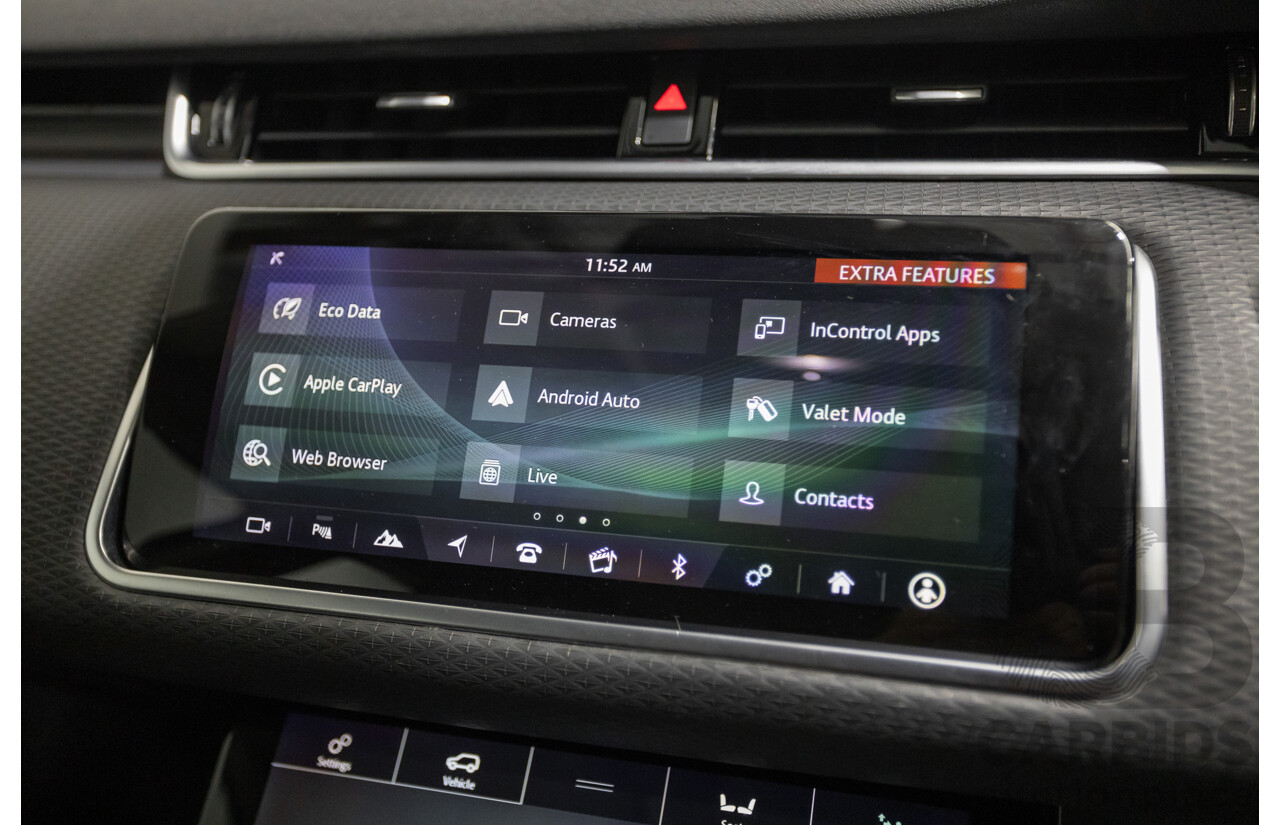 6/2019 Land Rover Range Rover Evoque D180 S (AWD) L551 MY20 4D Wagon Santorini Black Turbo Diesel 2.0L