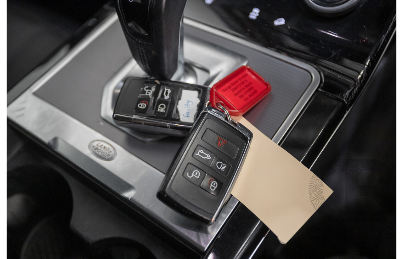 6/2019 Land Rover Range Rover Evoque D180 S (AWD) L551 MY20 4D Wagon Santorini Black Turbo Diesel 2.0L