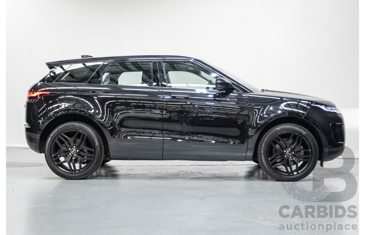 6/2019 Land Rover Range Rover Evoque D180 S (AWD) L551 MY20 4d Wagon Santorini Black Turbo Diesel 2.0L