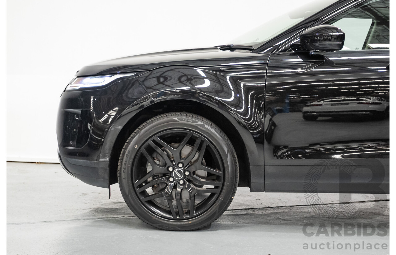 6/2019 Land Rover Range Rover Evoque D180 S (AWD) L551 MY20 4d Wagon Santorini Black Turbo Diesel 2.0L