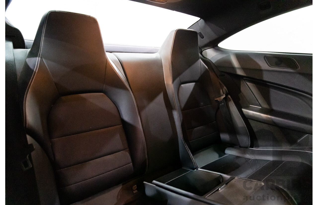 11/2012 Mercedes-Benz C180 BE W204 MY12 2d Coupe Polar White Turbo 1.8L