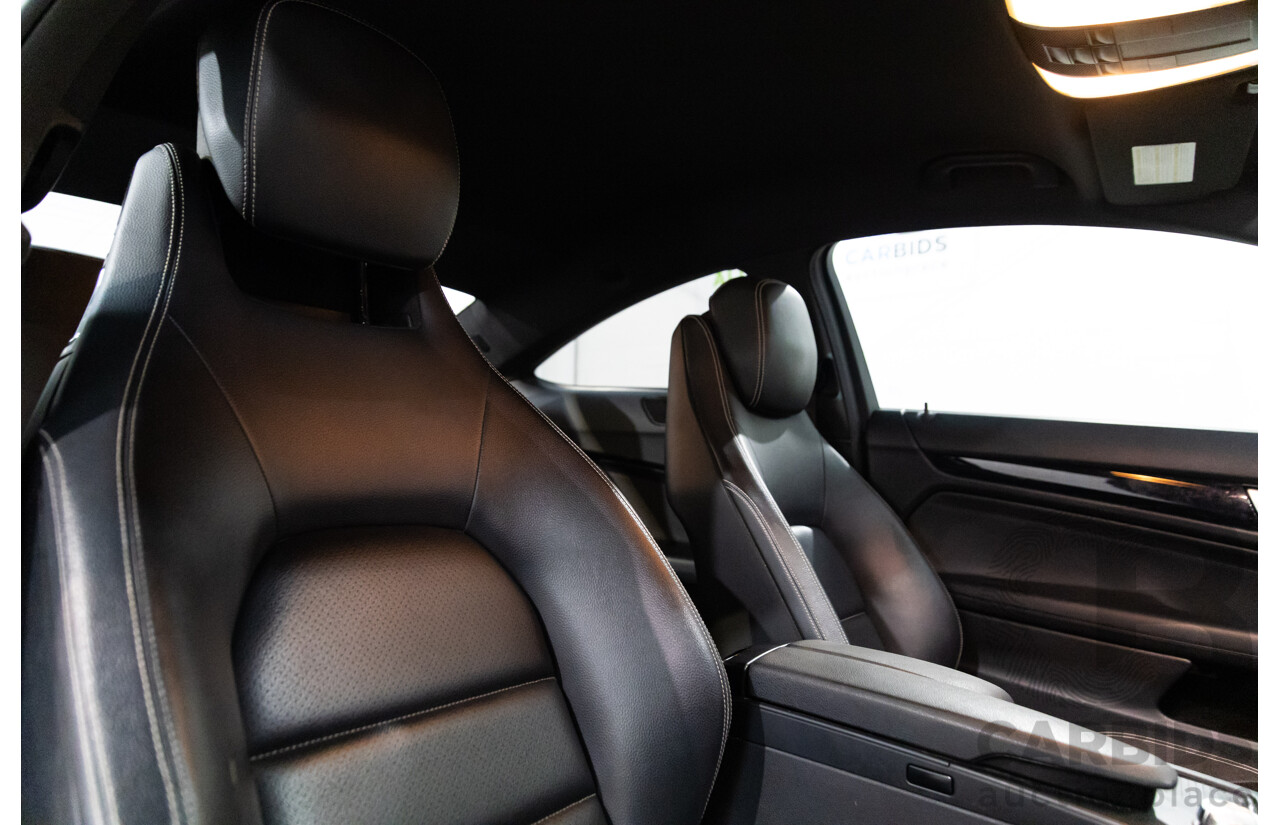 11/2012 Mercedes-Benz C180 BE W204 MY12 2d Coupe Polar White Turbo 1.8L