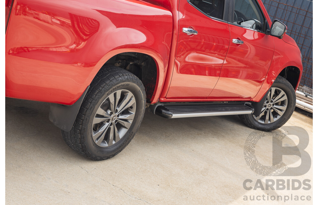 3/2018 Mercedes-Benz X 250d Power 4MATIC (4x4) 470 Dual Cab Danakil Red Twin Turbo Diesel 2.3L