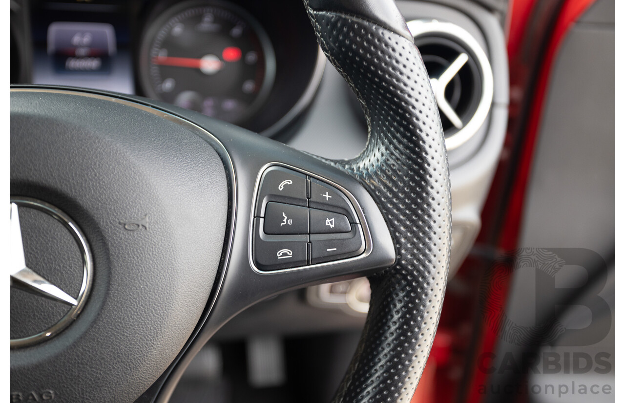 3/2018 Mercedes-Benz X 250d Power 4MATIC (4x4) 470 Dual Cab Danakil Red Twin Turbo Diesel 2.3L