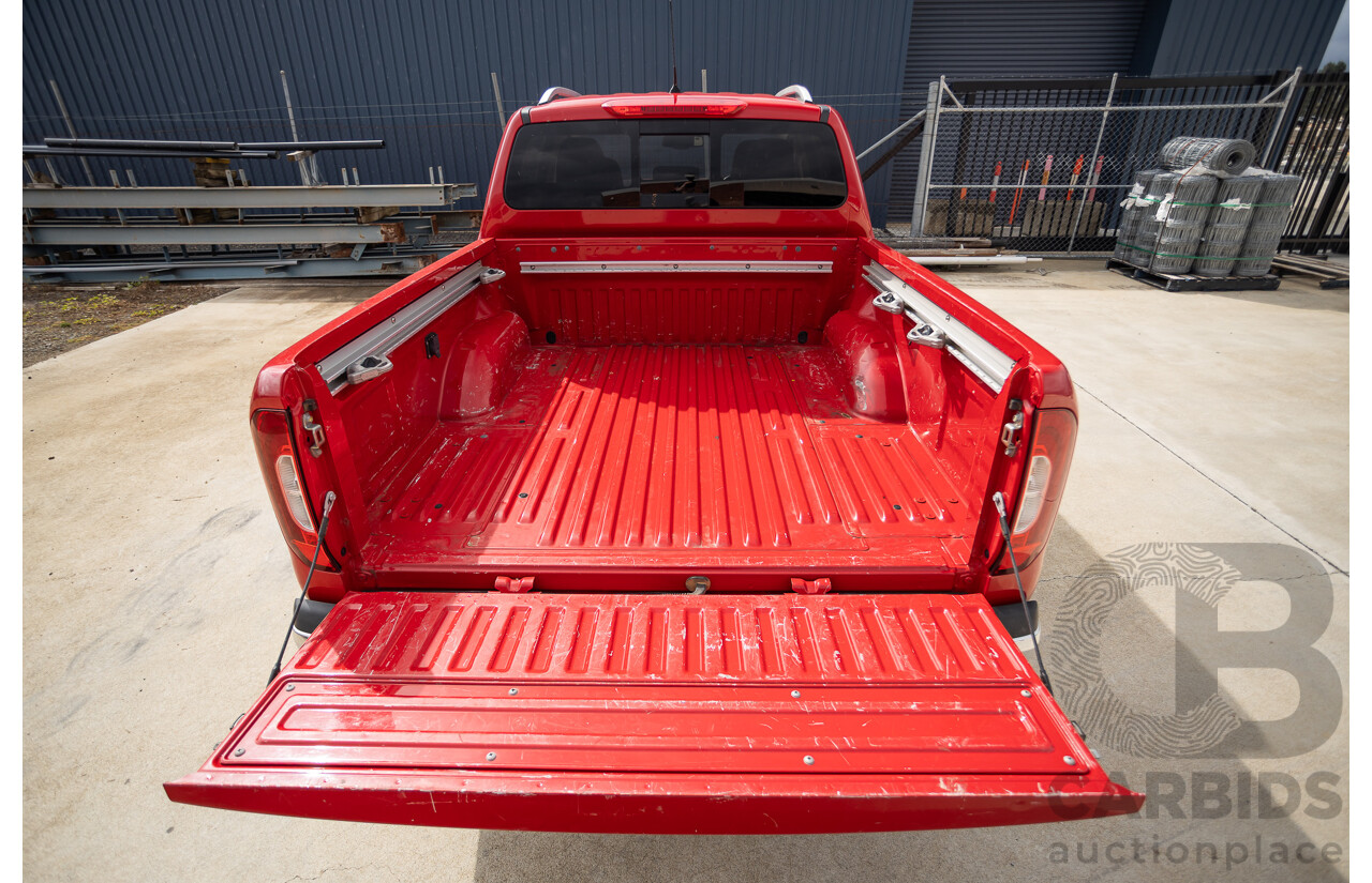 3/2018 Mercedes-Benz X 250d Power 4MATIC (4x4) 470 Dual Cab Danakil Red Twin Turbo Diesel 2.3L