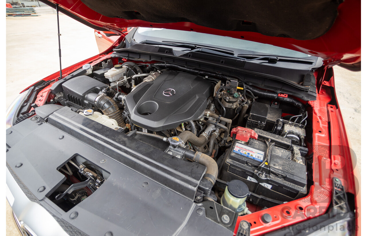 3/2018 Mercedes-Benz X 250d Power 4MATIC (4x4) 470 Dual Cab Danakil Red Twin Turbo Diesel 2.3L