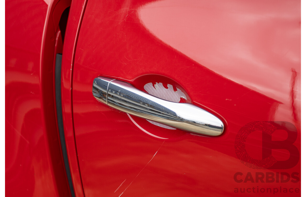 3/2018 Mercedes-Benz X 250d Power 4MATIC (4x4) 470 Dual Cab Danakil Red Twin Turbo Diesel 2.3L